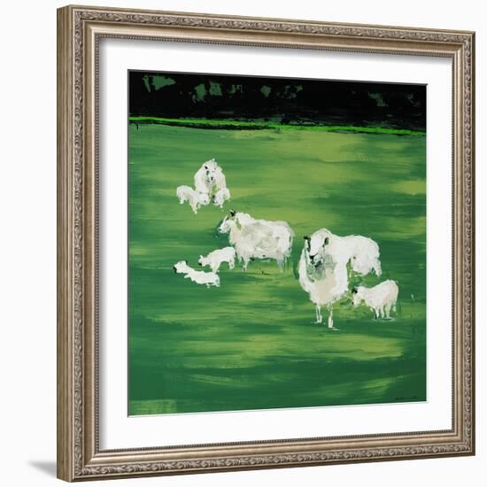 Green Patch-Sydney Edmunds-Framed Giclee Print