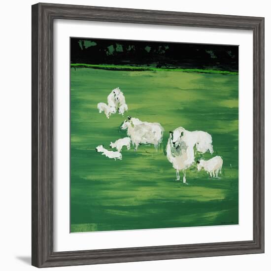 Green Patch-Sydney Edmunds-Framed Giclee Print