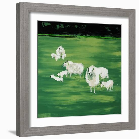 Green Patch-Sydney Edmunds-Framed Giclee Print