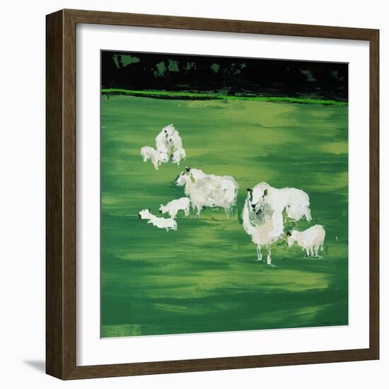 Green Patch-Sydney Edmunds-Framed Giclee Print