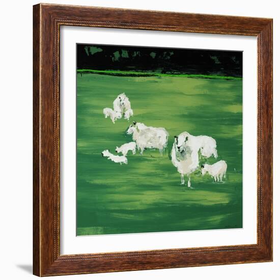 Green Patch-Sydney Edmunds-Framed Giclee Print