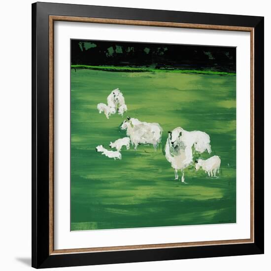 Green Patch-Sydney Edmunds-Framed Giclee Print