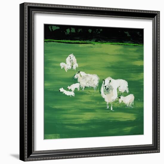 Green Patch-Sydney Edmunds-Framed Giclee Print