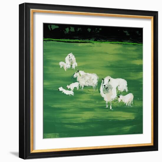 Green Patch-Sydney Edmunds-Framed Giclee Print