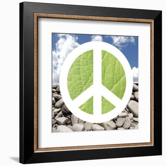 Green Peace-Jenny Kraft-Framed Art Print