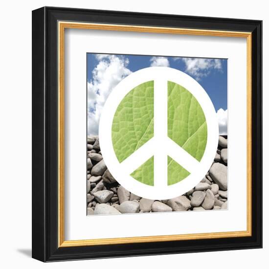 Green Peace-Jenny Kraft-Framed Art Print