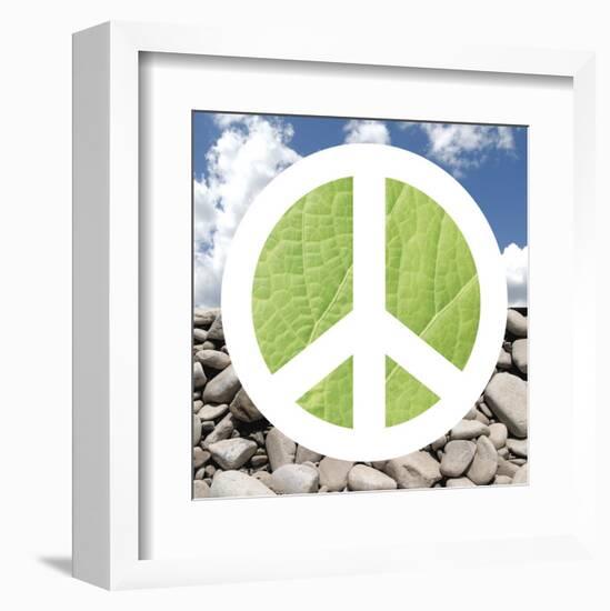 Green Peace-Jenny Kraft-Framed Art Print