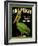 Green Pelican Crate Label-null-Framed Art Print