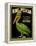 Green Pelican Crate Label-null-Framed Stretched Canvas