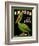 Green Pelican Crate Label-null-Framed Premium Giclee Print