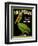 Green Pelican Crate Label-null-Framed Premium Giclee Print