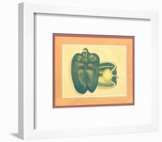 Green Pepper-Urpina-Framed Art Print