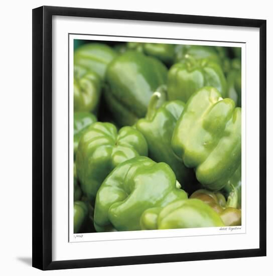 Green Peppers-Stacy Bass-Framed Giclee Print