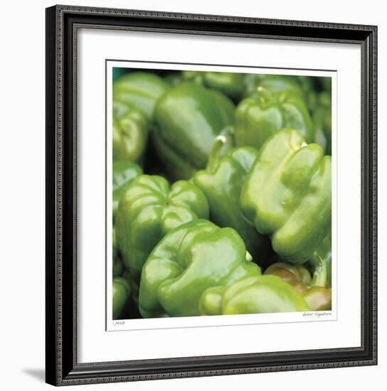 Green Peppers-Stacy Bass-Framed Giclee Print