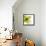 Green Petals-Jan Weiss-Framed Stretched Canvas displayed on a wall