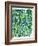 Green Philodendron-Cat Coquillette-Framed Art Print