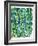 Green Philodendron-Cat Coquillette-Framed Art Print