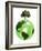 Green Planet, Conceptual Artwork-Victor Habbick-Framed Photographic Print