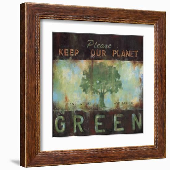 Green Planet-Wani Pasion-Framed Giclee Print