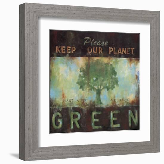 Green Planet-Wani Pasion-Framed Giclee Print