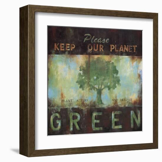 Green Planet-Wani Pasion-Framed Giclee Print