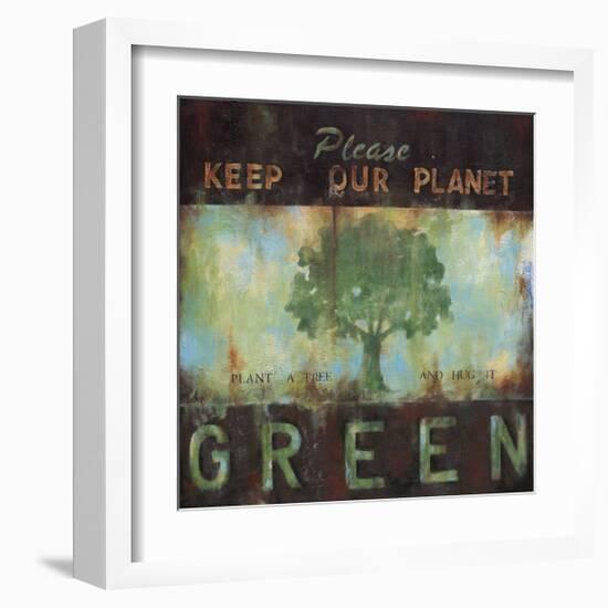 Green Planet-Wani Pasion-Framed Giclee Print