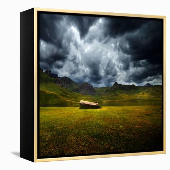 Green Planet-Philippe Sainte-Laudy-Framed Premier Image Canvas