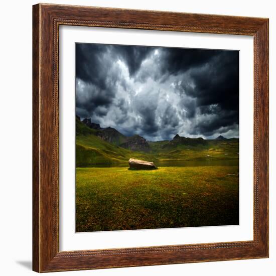 Green Planet-Philippe Sainte-Laudy-Framed Photographic Print