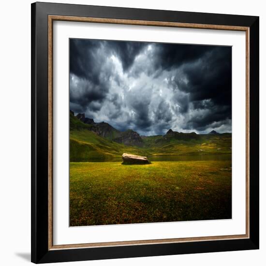 Green Planet-Philippe Sainte-Laudy-Framed Photographic Print