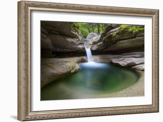 Green Pool at Sabbaday-Michael Blanchette-Framed Photographic Print