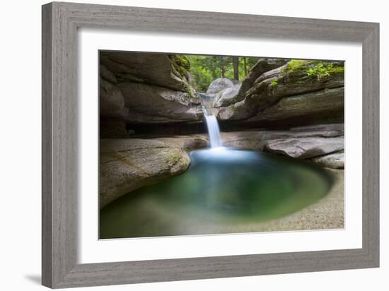 Green Pool at Sabbaday-Michael Blanchette-Framed Photographic Print