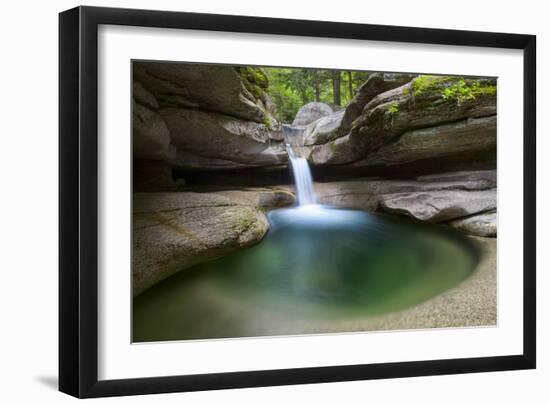 Green Pool at Sabbaday-Michael Blanchette-Framed Photographic Print