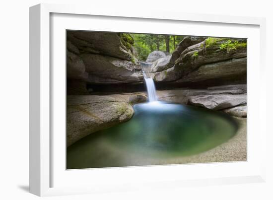 Green Pool at Sabbaday-Michael Blanchette-Framed Photographic Print