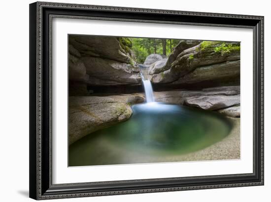 Green Pool at Sabbaday-Michael Blanchette-Framed Photographic Print