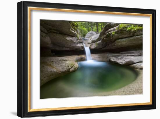 Green Pool at Sabbaday-Michael Blanchette-Framed Photographic Print