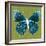 Green Pop Butterfly-Christine Caldwell-Framed Art Print