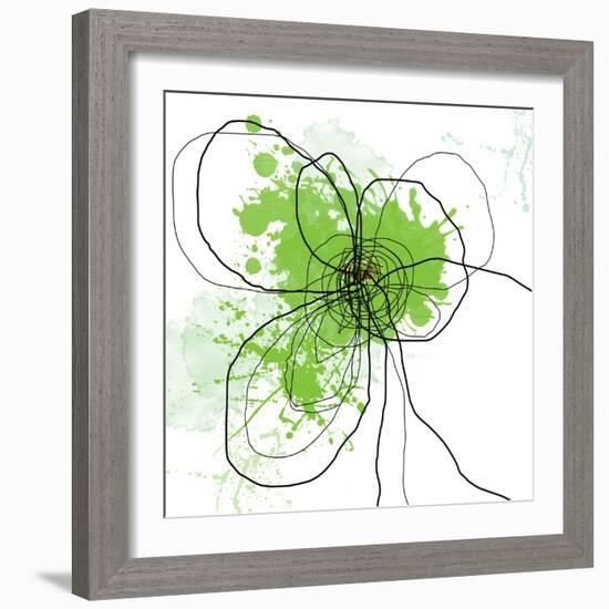 Green Pop-Jan Weiss-Framed Art Print