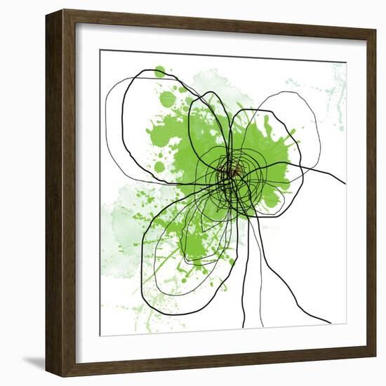 Green Pop-Jan Weiss-Framed Art Print