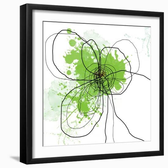 Green Pop-Jan Weiss-Framed Art Print