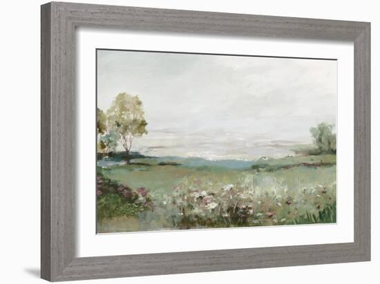 Green Prarie Field-Allison Pearce-Framed Art Print