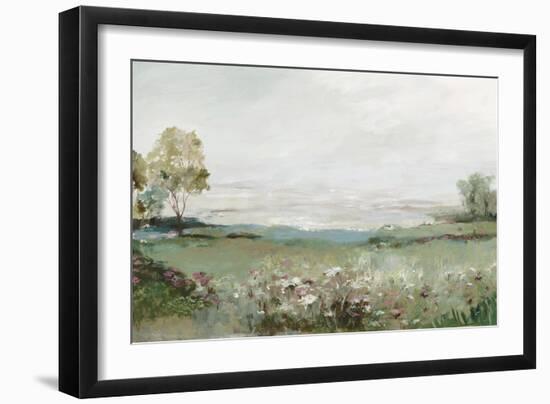 Green Prarie Field-Allison Pearce-Framed Art Print