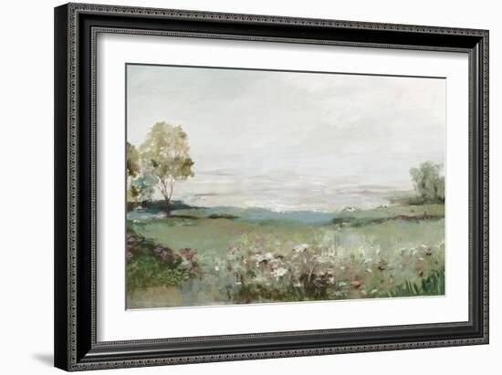 Green Prarie Field-Allison Pearce-Framed Art Print