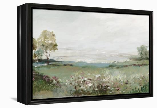 Green Prarie Field-Allison Pearce-Framed Stretched Canvas