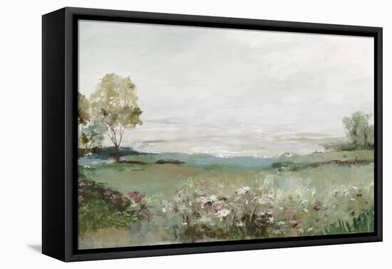 Green Prarie Field-Allison Pearce-Framed Stretched Canvas