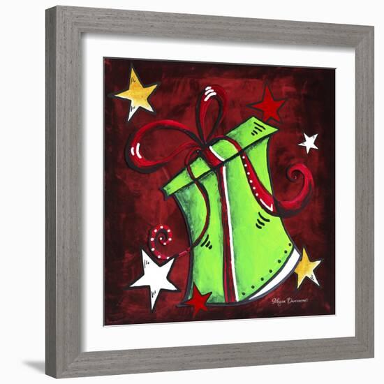 Green Present-Megan Aroon Duncanson-Framed Giclee Print