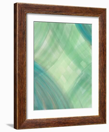 Green Prism II-Jodi Fuchs-Framed Art Print