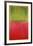 Green, Red, on Orange-Mark Rothko-Framed Art Print