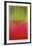 Green, Red, on Orange-Mark Rothko-Framed Art Print