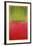 Green, Red, on Orange-Mark Rothko-Framed Art Print