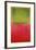 Green, Red, on Orange-Mark Rothko-Framed Art Print